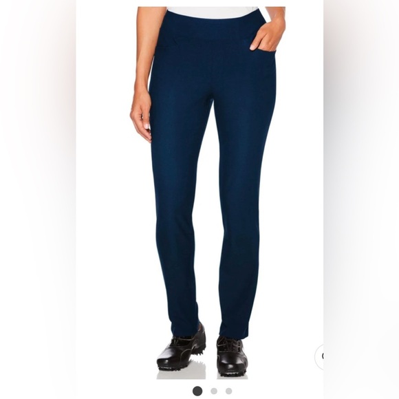 Callaway Stretch To Give Full Range Of Motion Navy Blue Pull-On Pants - Picture 1 of 10